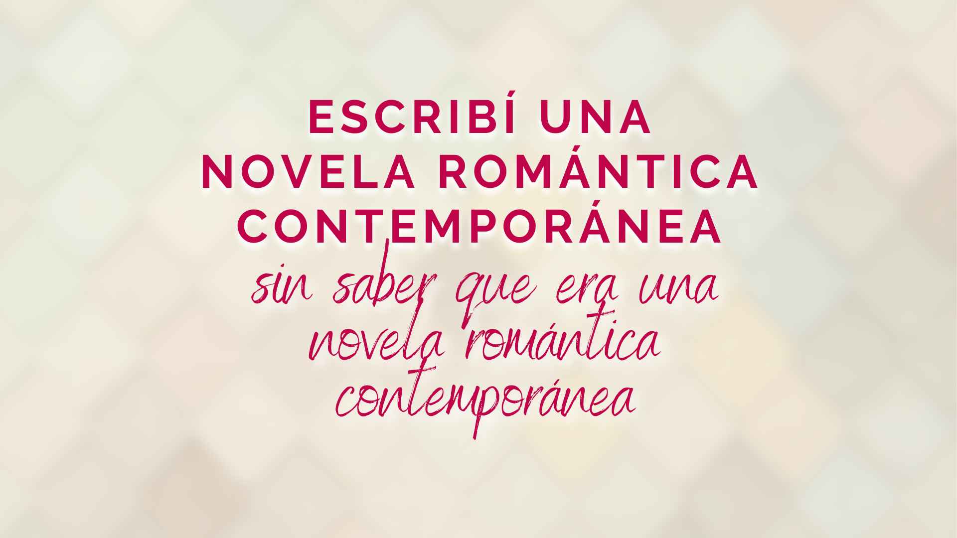 novela romántica contemporánea