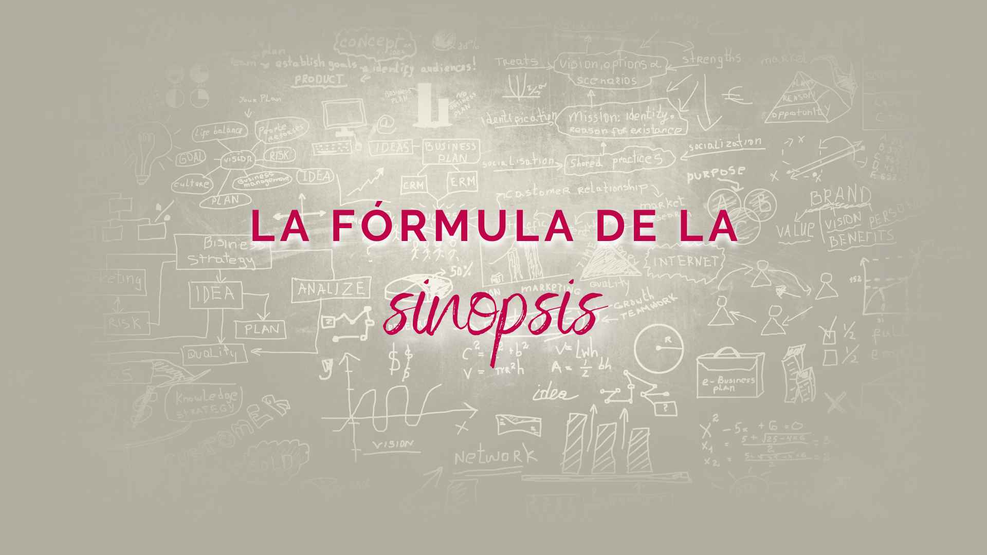 cómo escribir una sinopsis