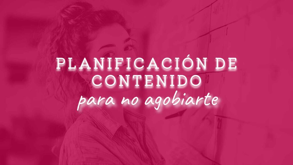 Planificación de contenido